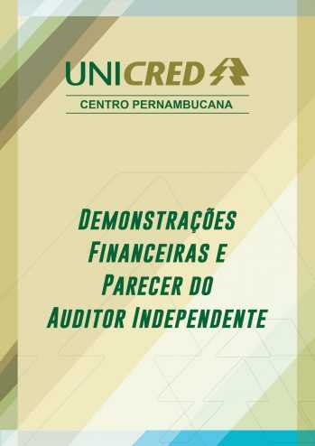Editorial | DEMONSTRATIVOS FINANCEIROS  UNICRED